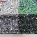 3mm&5mm mixed Brand New sublimation Bridal Sequin Fabric